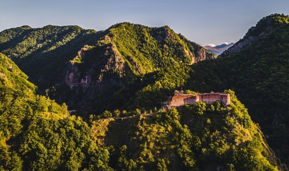 Poenari Fortress, Arefu, Argeș County, Romania